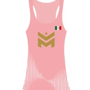 Playera rosa mujer tank top