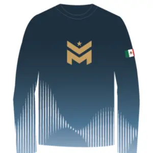 [PLY-M-ML-R] Playera mujer manga larga ROSA